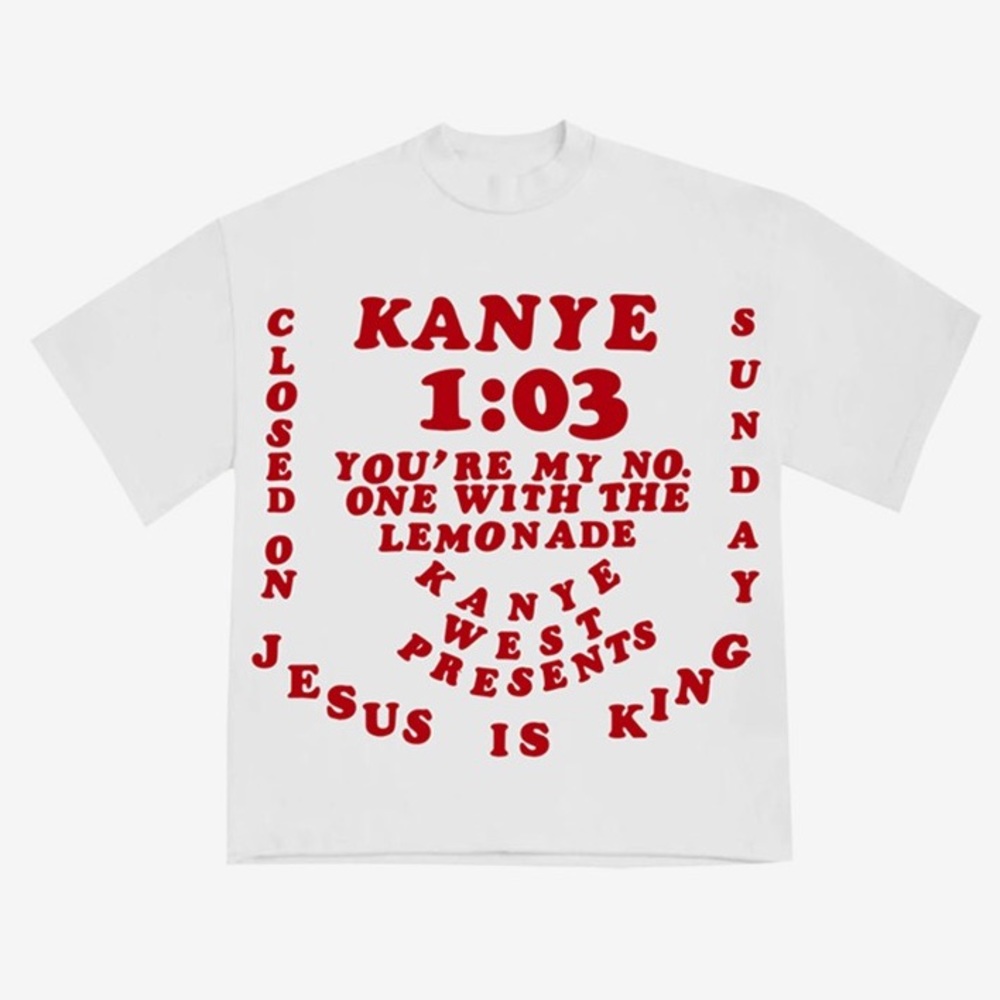 Kanye West Merch CPFM for JIK Tee Shirt